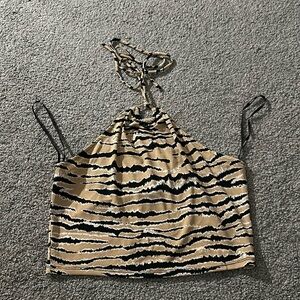 Forever 21 Halter Top Crop Top